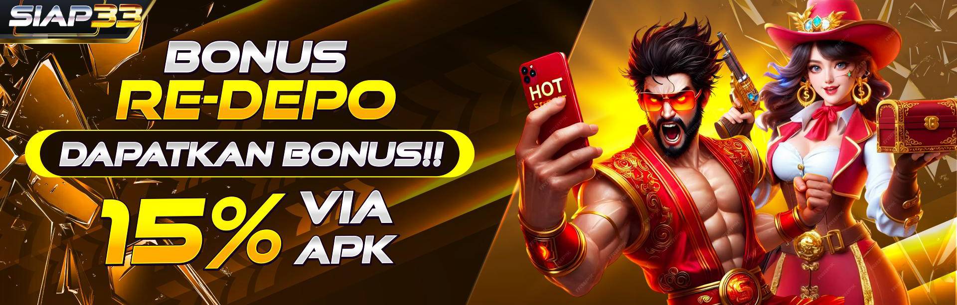 BONUS DEPO VIA APK 15%