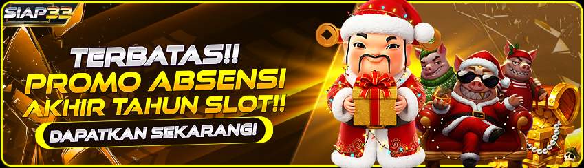 PROMO ABSENSI AKHIR TAHUN TERBAIK!