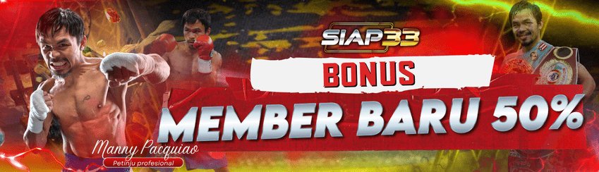 BONUS NEW MEMBER SLOT 50%